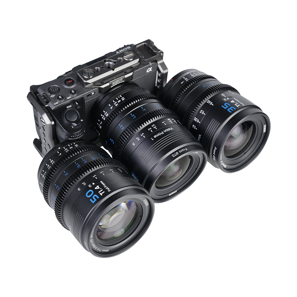 SIRUI Vision Prime 1 Series T1.4  Full-Frame Cine Lens