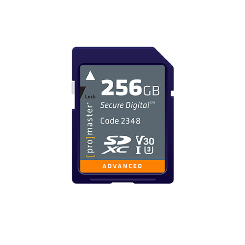 ProMaster SDXC 256GB Advanced UHS-I V30 Memory Card - Image 1