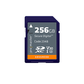 ProMaster SDXC 256GB Advanced UHS-I V30 Memory Card - Image 1