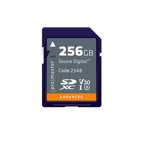ProMaster SDXC 256GB Advanced UHS-I V30 Memory Card - Image 1