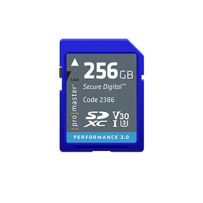 ProMaster SDXC 256GB Performance 2.0 UHS-I Memory Card - Image 1