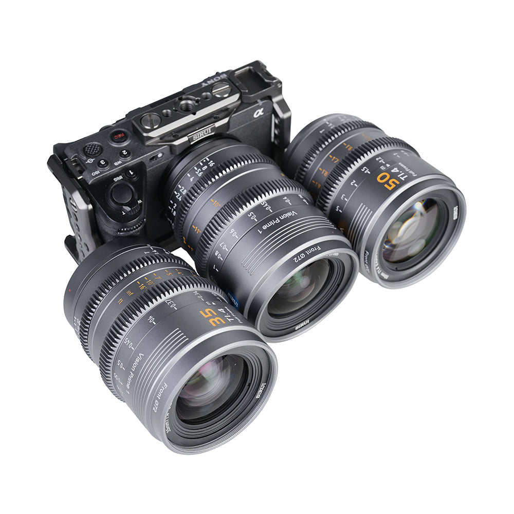 SIRUI Vision Prime 1 Series T1.4  Full-Frame Cine Lens