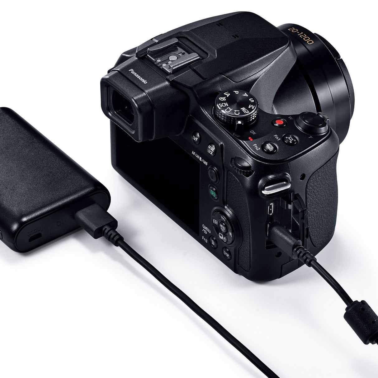 Panasonic FZ80D Compact Camera + 20-1200mm Zoom Lens