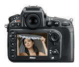 Nikon D800 DSLR Camera — back view