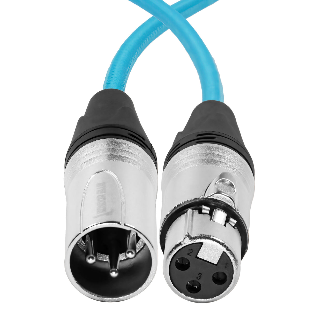 18" Male XLR to Female XLR Audio Cable for On-Camera Mics