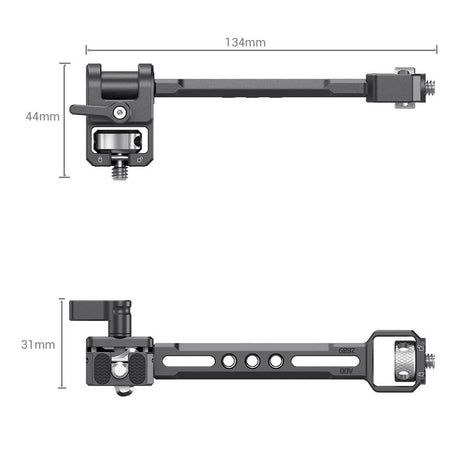 SmallRig Adjustable Monitor Support for DJI RS / SC, Zhiyun CRANE 3 / 3S / WEEBILL-S / WEEBILL-LAB and Moza AirCross2 2889
