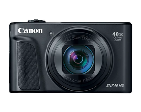 Canon PowerShot SX740 HS Digital Camera, Black