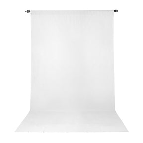 ProMaster Wrinkle Resistant Backdrop 10'x20' - White     - Image 1