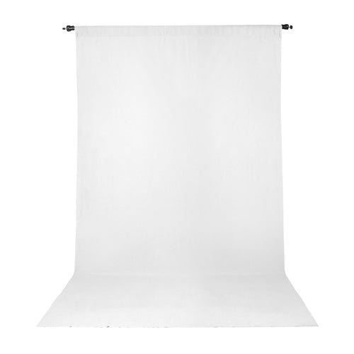 ProMaster Wrinkle Resistant Backdrop 10'x20' - White     - Image 1