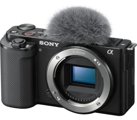 Sony Alpha ZV-E10 (ILCZVE10-B) APS-C Interchangeable Lens Vlog Camera with 24MP and 4K/30p - Image 3
