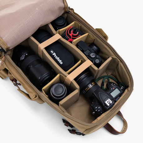 Langly Co Multi Globetrotter Camera Backpack