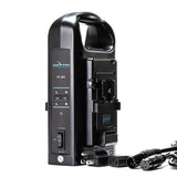 Indipro 2x Micro-Series 270Wh V-Mount Li-Ion Batteries and Dual V-Mount Battery Charger Kit