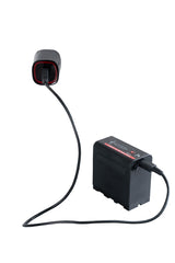 2x NP-F980 6600mAh Li-Ion Batteries & Single Charger & Cables Kit