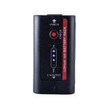 2x NP-F980 6600mAh Li-Ion Batteries & Single Charger & Cables Kit
