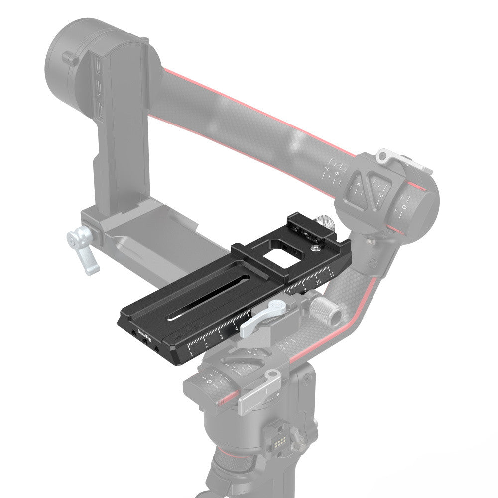SmallRig Quick Release Plate for DJI RS 2 / RSC 2 / Ronin-S / RS 3 / RS 3 Pro / RS 4 / RS 4 Pro / RS 5 with Manfrotto-to-Arca Type Mount Plate 3061