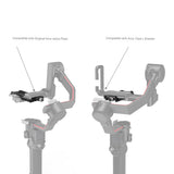 SmallRig Quick Release Plate for DJI RS 2 / RSC 2 / Ronin-S / RS 3 / RS 3 Pro / RS 4 / RS 4 Pro / RS 5 with Manfrotto-to-Arca Type Mount Plate 3061