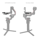 SmallRig Quick Release Plate for DJI RS 2 / RSC 2 / Ronin-S / RS 3 / RS 3 Pro / RS 4 / RS 4 Pro / RS 5 with Manfrotto-to-Arca Type Mount Plate 3061