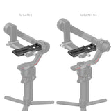 SmallRig Quick Release Plate for DJI RS 2 / RSC 2 / Ronin-S / RS 3 / RS 3 Pro / RS 4 / RS 4 Pro / RS 5 with Manfrotto-to-Arca Type Mount Plate 3061