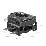 SmallRig Magnesium Alloy Mount Plate (Compatible with Manfrotto Specifications) 3067