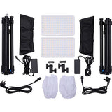 amaran Pano 60c RGB COB Mobile Light Panel (2-Light Kit, White)