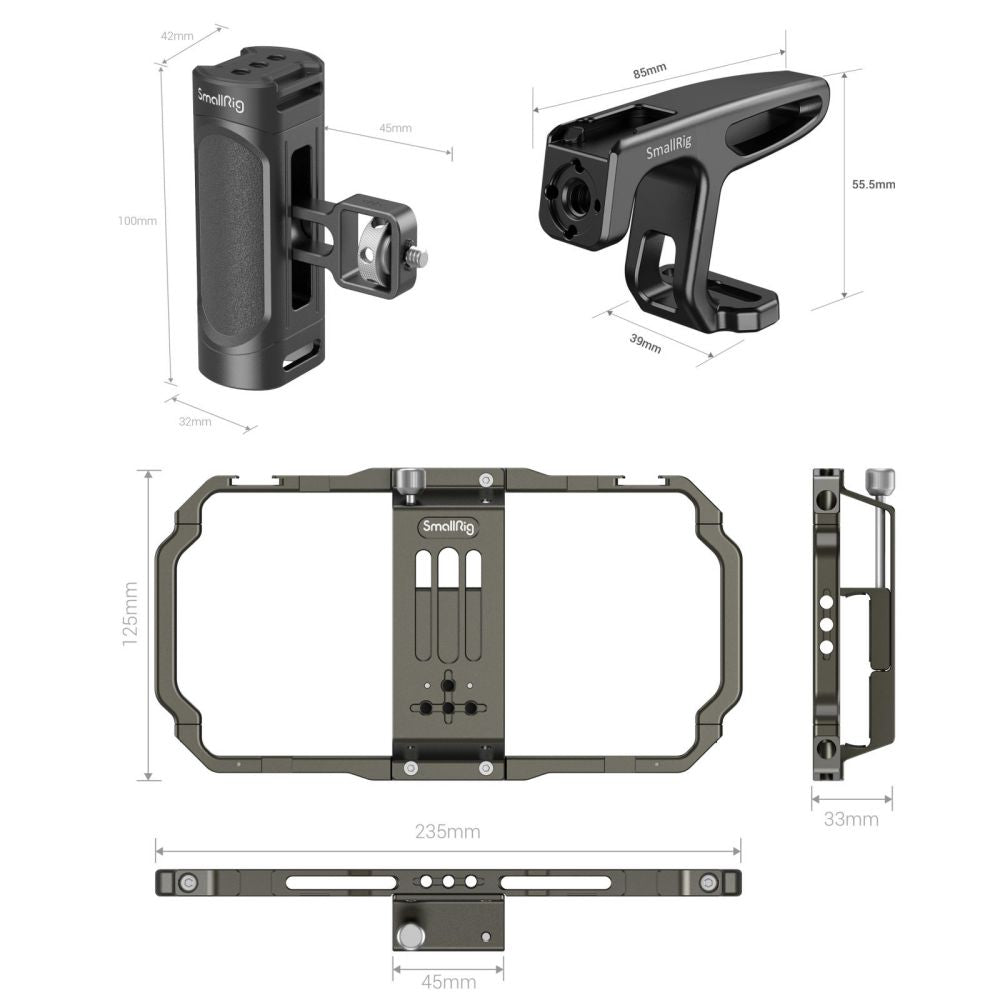 Smallrig Universal Mobile Phone Handheld Video Rig Kit