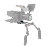 SmallRig Universal LWS Bottom Mount Plate with Dual 15mm Rod Clamp 3357