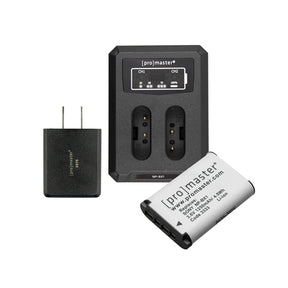 ProMaster Battery & Charger Kit for Sony NP-BX1 - Image 1