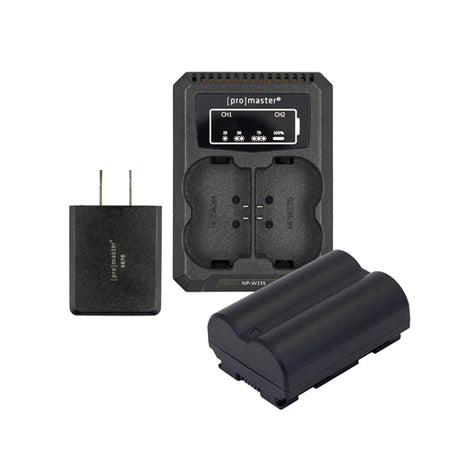 ProMaster Battery & Charger Kit for Fujifilm NP-W235 - Image 1