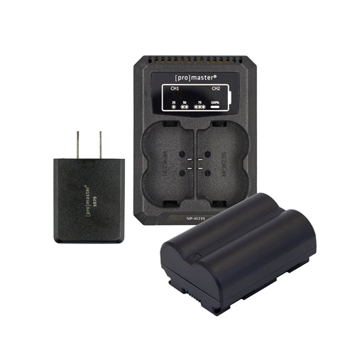 ProMaster Battery & Charger Kit for Fujifilm NP-W235 - Image 1