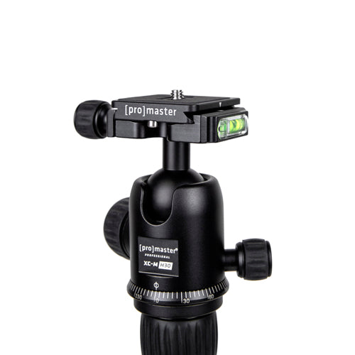 ProMaster XC-M 525CK Professional Carbon Fiber Tripod Kit with Head - Black - Image 5