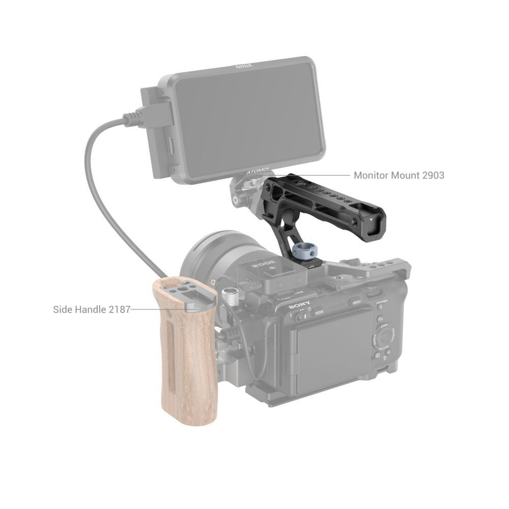SmallRig Top Handle Compatible with ARRI Locating Holes 3765