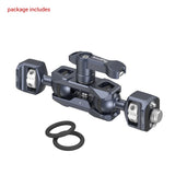 SmallRig Magic Arm Support with Dual Ball Heads (Compatible with 1/4"-20 and 3/8"-16 ARRI Threaded and Locating Holes) 3874