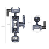 SmallRig Magic Arm with Dual Ball Heads (1/4”-20 Screw and NATO Clamp)