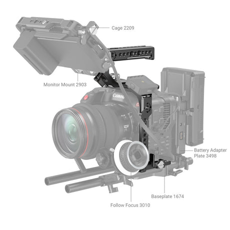 SmallRig Handheld Cage Kit for Canon EOS C70 3899