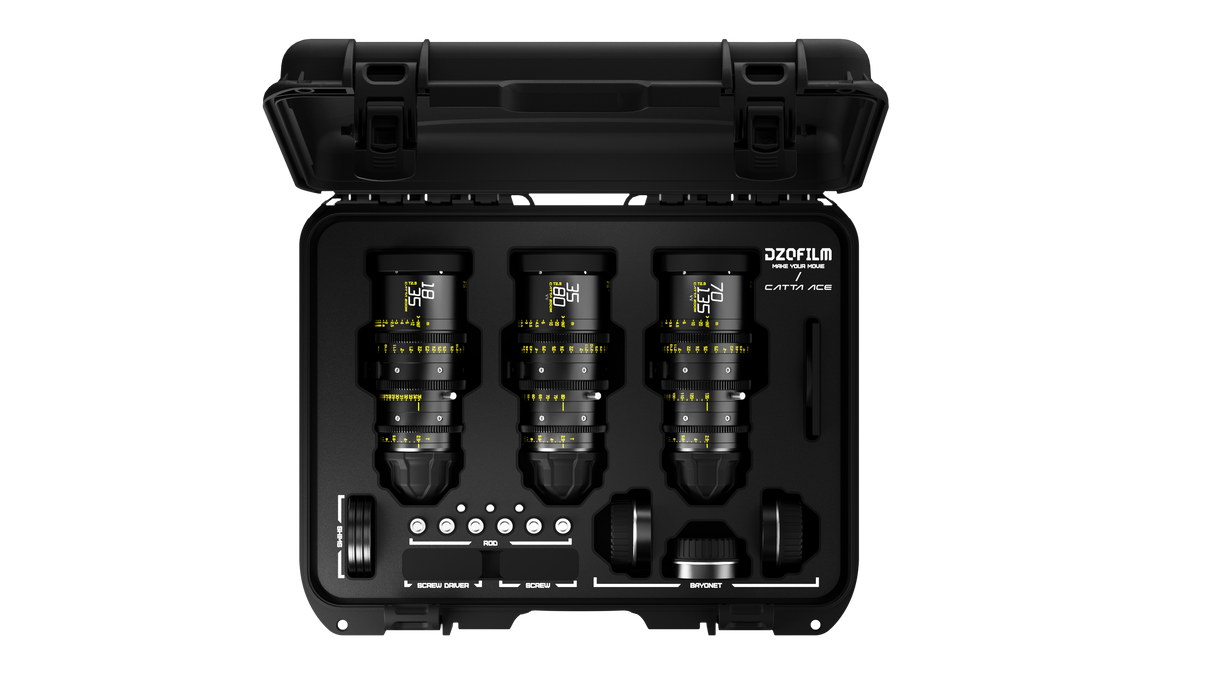 Catta Ace 18-35|35-80|70-135 mm FF|T2.9-22 DZOFILM Store