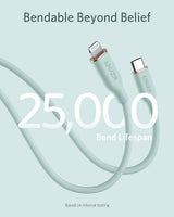 Anker 641 USB-C to Lightning Cable (Flow, 3 ft Silicone)