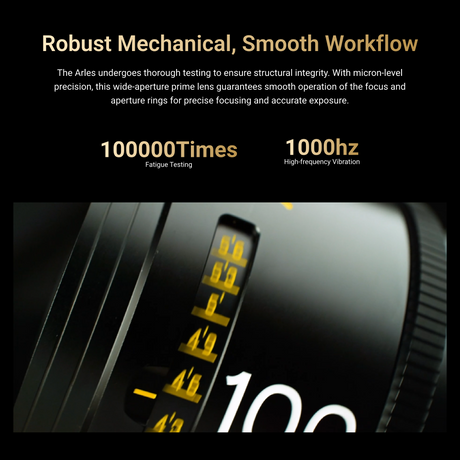 Arles FF/VV Prime Cine Lens
