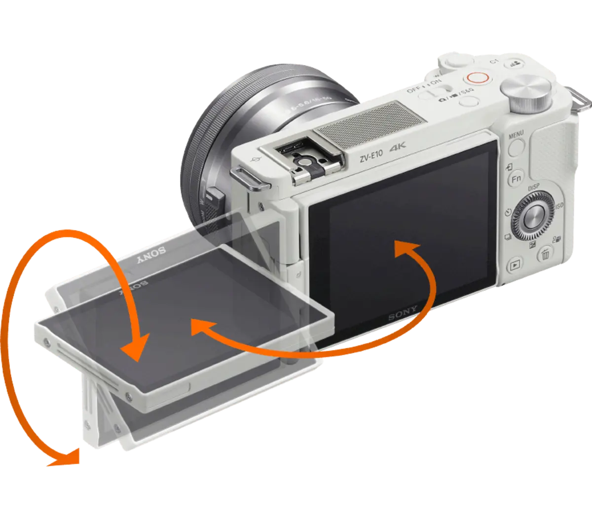 Sony Alpha ZV-E10 - APS-C Interchangeable Lens Vlog Camera 24MP, 4K/30p, Vlog style camera - Image 4