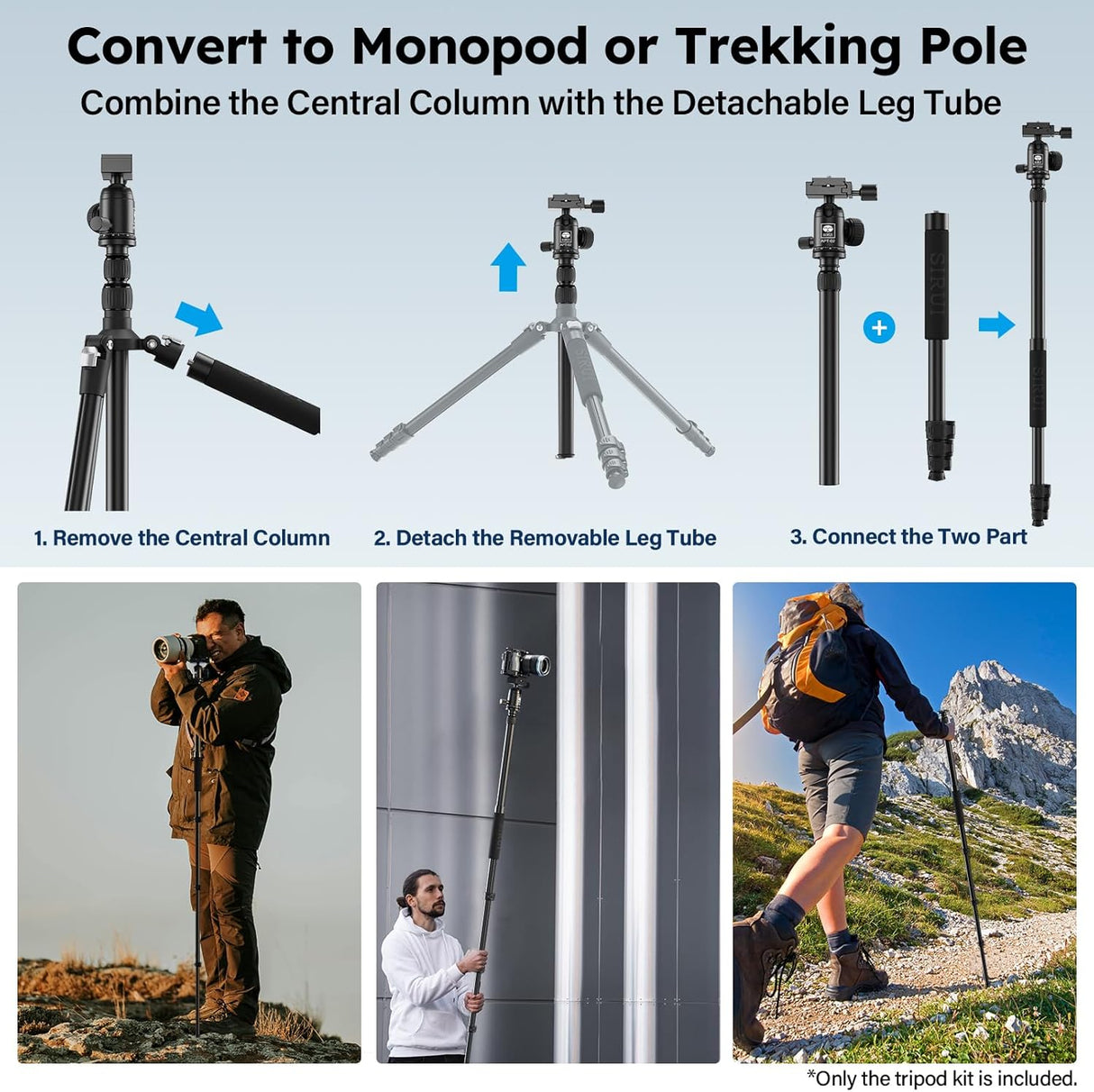 SIRUI Camera Tripod & Monopod Stand APT-02
