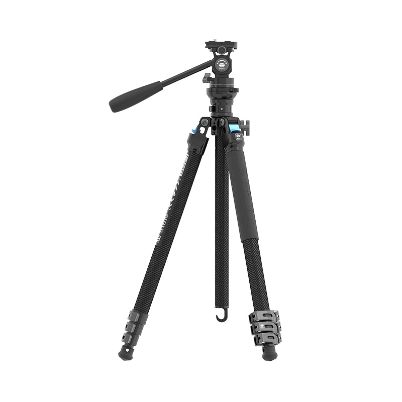 SIRUI L-Series One-hand Control Mini Flip Lock Carbon Fiber Tripod Kit