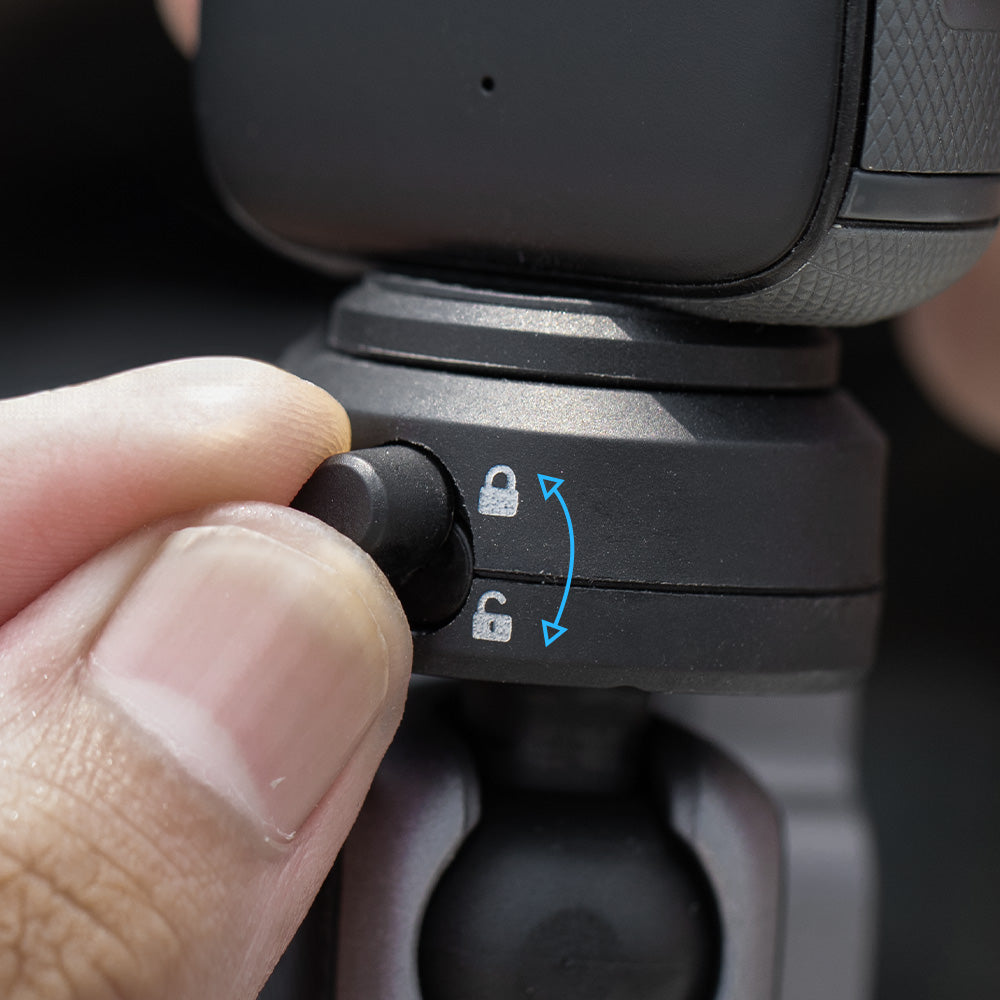 CapLock Action Camera Helmet Mount