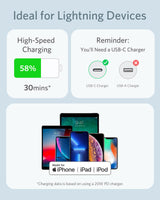 Anker 641 USB-C to Lightning Cable (Flow, Silicone)