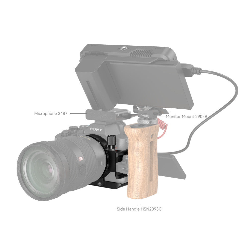 SmallRig Rotatable Horizontal-to-Vertical Mount Plate Kit for Sony Alpha 7 V / 7R V / 7 IV / 7S III / 7R IV 4148