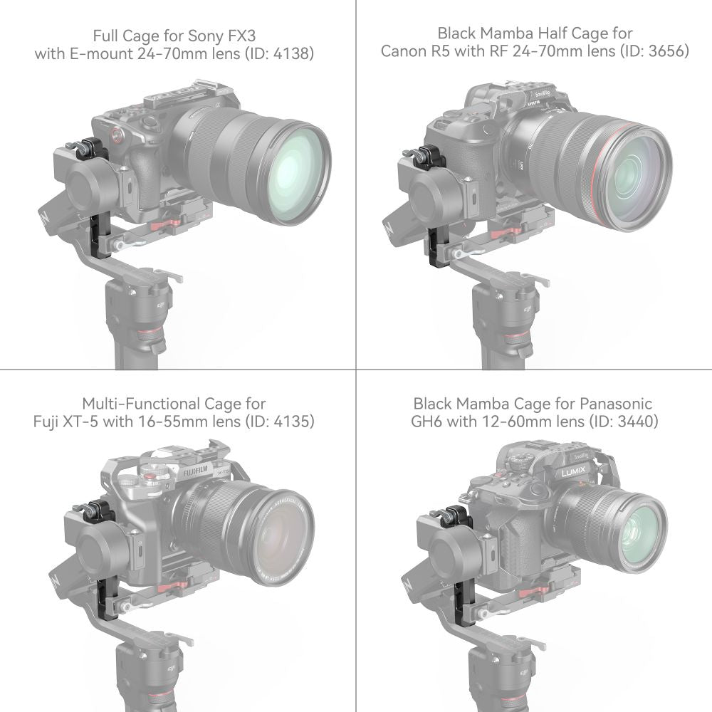 SmallRig Extended Vertical Arm for DJI RS 3 Mini