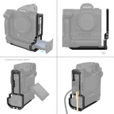 SmallRig L-Shape Mount Plate for FUJIFILM GFX100 II with VG-GFX100ll Battery Grip 4203