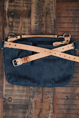 Leather Explorer Lens Quiver | Leather Messenger Bag