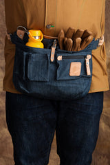 Leather Explorer Lens Quiver | Leather Messenger Bag