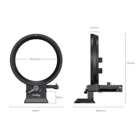 SmallRig Rotatable Horizontal-to-Vertical Mount Plate Kit for Canon EOS R Series 4300