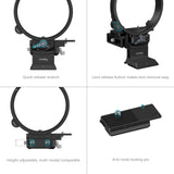 SmallRig Rotatable Horizontal-to-Vertical Mount Plate Kit for FUJIFILM GFX Series 4305