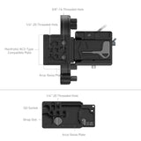 SmallRig Rotatable Horizontal-to-Vertical Mount Plate Kit for FUJIFILM GFX Series 4305